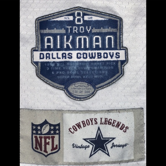 Vintage Troy Aikman Dallas Cowboys Jersey - Picture 3 of 8